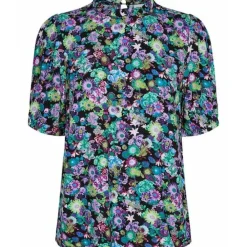Shop Nümph Numph Nuviola Blouse - Caviar Antal