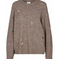 Clearance Nümph Numph Stelli Pullover - Brownie Antal