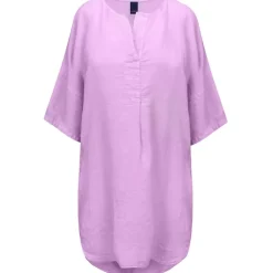Shop One Two Luxzuz Onetwo Luxzuz Kamille Dress - Orchid Bouquet Antal
