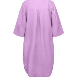 Shop One Two Luxzuz Onetwo Luxzuz Kamille Dress - Orchid Bouquet Antal