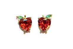 Outlet Pico Apple Chrystal Stud - Gold Antal