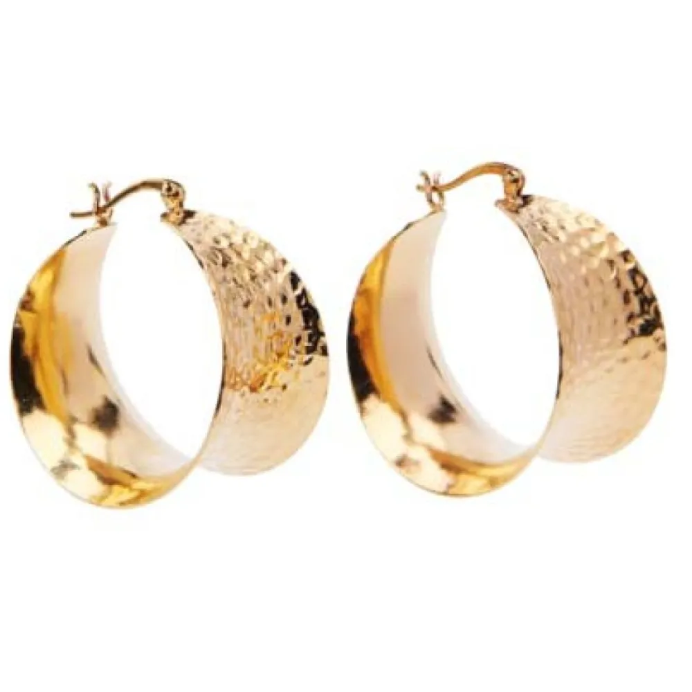 New Pico Cleo Giant Hoops - Gold Antal