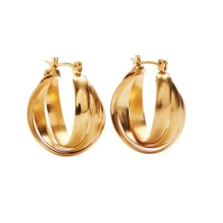 Clearance Pico Jessa Hoops - Gold Antal