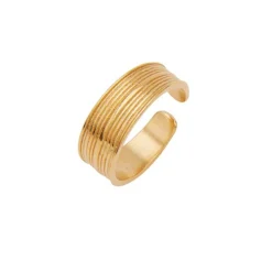 New Pico Olive Ring - Gold Antal