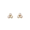 Best Sale Pico Reign Crystal Studs - Clear/Silver Antal