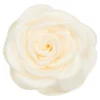 Fashion Pico Small Satin Rose Claw - Ivory Antal
