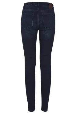 New Pulz Emma Skinny Leg Jeans - Dark Blue Antal