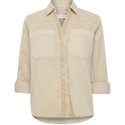 Shop Pulz Laina Shirt - Irish Cream Antal