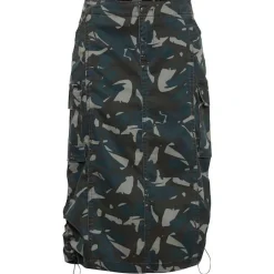 Cheap Pulz Lian Hw Skirt - Blue/Black Camo Antal