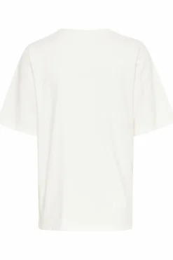 Fashion Pulz Maddie Logo T-Shirt - Cloud Dancer Antal