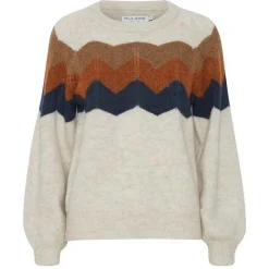 Fashion Pulz Mimi Pullover - Turtledove Melange Antal
