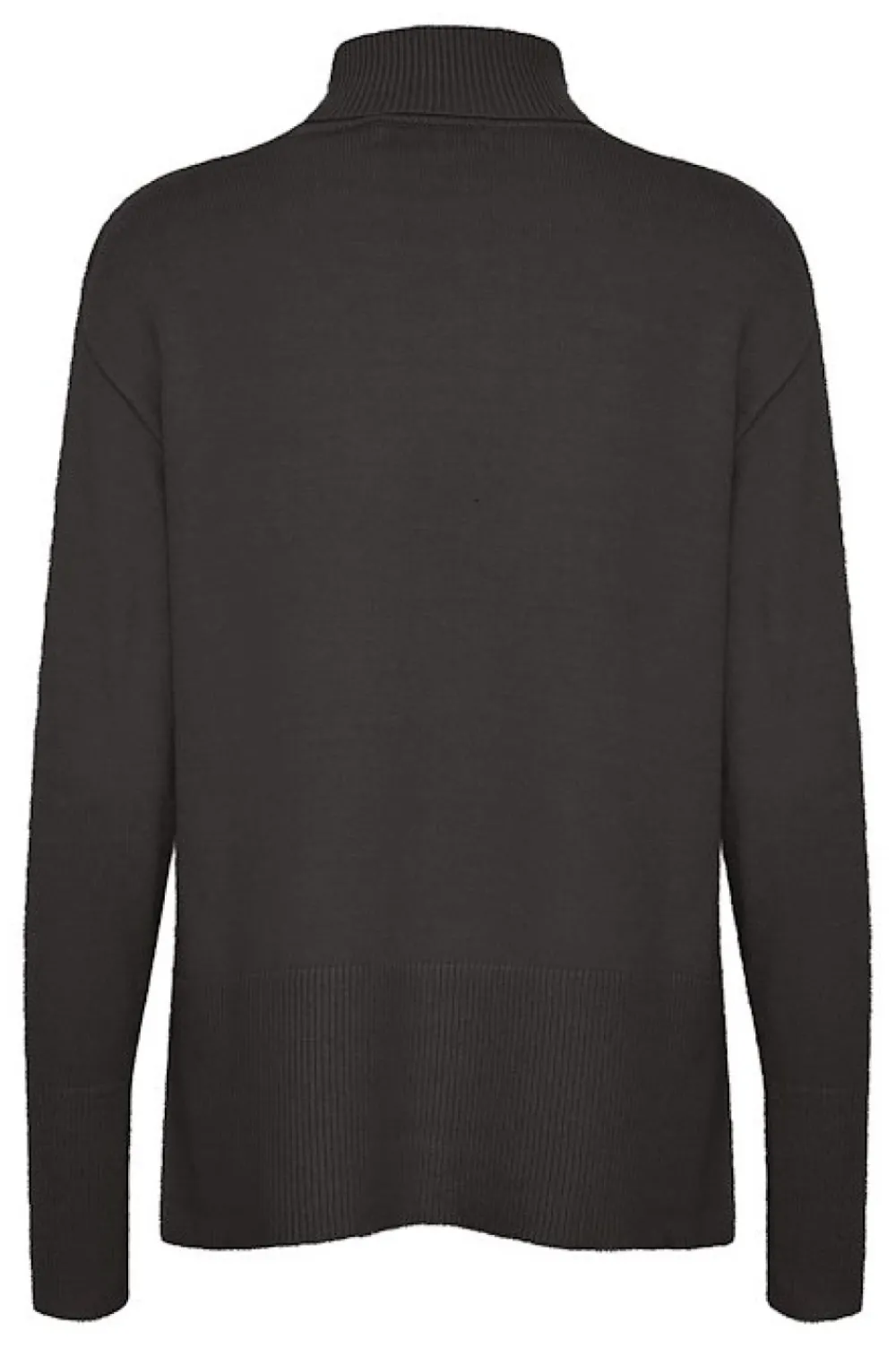 Cheap Pulz Steffi Rollneck - Dark Grey Melange Antal