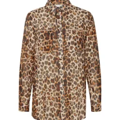 Fashion Pulz Zoe Shirt - Tobacco Brown Antal