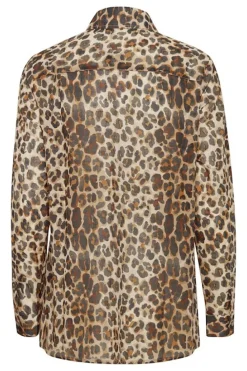 Fashion Pulz Zoe Shirt - Tobacco Brown Antal