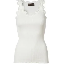 Flash Sale Rosemunde Silk Top Regular W/Vintage - New White Antal