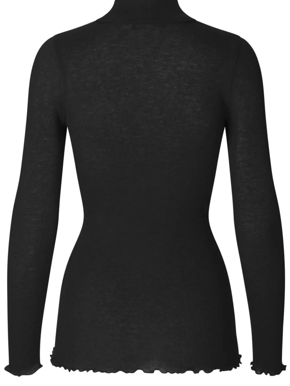 Clearance Rosemunde Wool Turtleneck - Black Antal