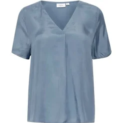 Outlet Saint Tropez Aida Blouse - Colony Blue Antal