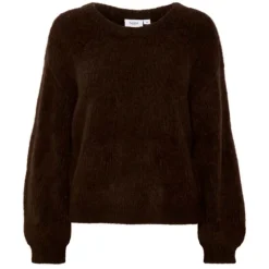 Fashion Saint Tropez Arabella Pullover - Chocolate Brown Antal