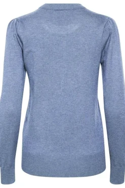 Clearance Saint Tropez Mila Pullover - Colony Blue Antal