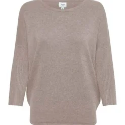 Discount Saint Tropez Mila R-Neck Pullover - Atmos Melange Antal