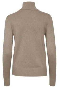 Outlet Saint Tropez Mila Rollneck Pullover - Atmos Melange Antal