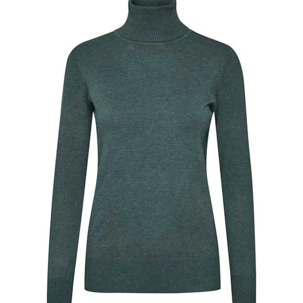 Store Saint Tropez Mila Rollneck Pullover - Reflecting Pond Antal