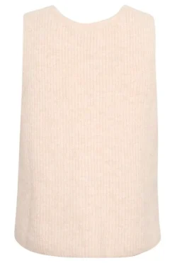 Shop Saint Tropez Xenya Vest - Creme Antal