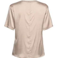 Discount SAND Copenhagen Matt Main Minerva Blouse - Champagne Beige Antal