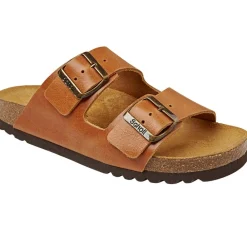 New Scholl Josephine Sandal - Cognac Antal