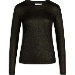 Fashion Sisters Point Veya Ls Blouse - Black Antal