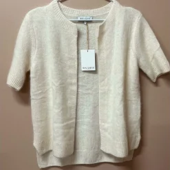 Discount Six Ames Olive Cardigan - Off White Antal