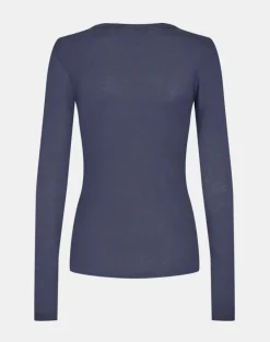 Store Sofie Schnoor T-Shirt Long Sleeve - Dark Blue Antal
