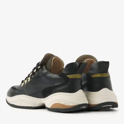 Outlet Via Vai Pepper Clay Sneakers - Black Antal