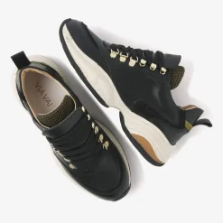 Outlet Via Vai Pepper Clay Sneakers - Black Antal