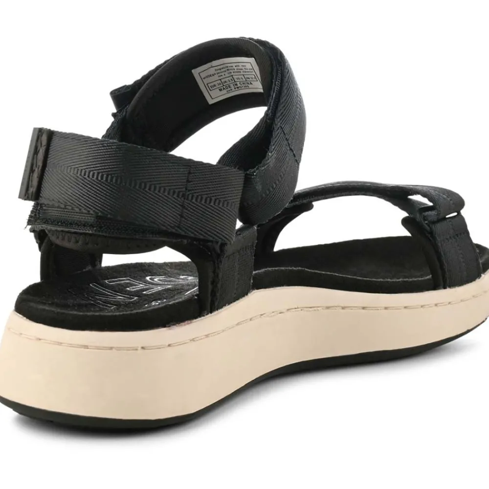 Shop Woden Line Sandal - Black Antal