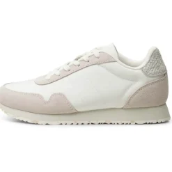 Cheap Woden Nora Iii Leather Sneaker - Blanc De Blanc Antal