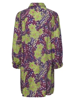 Outlet YAS Y.A.S. Emili 7/8 Shirt Dress - Amaranth Antal