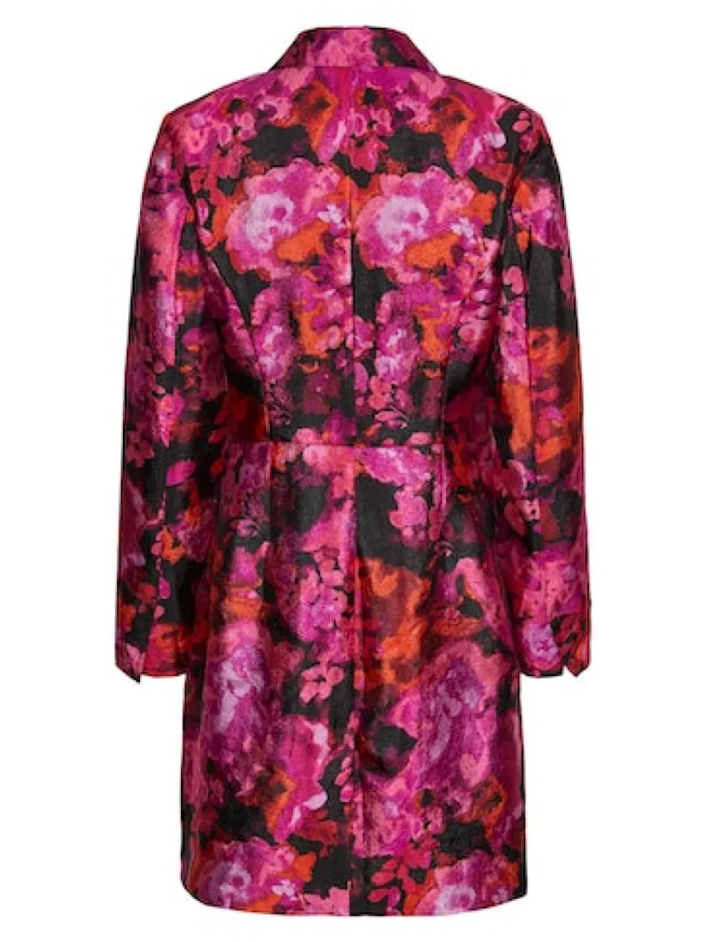 Flash Sale YAS Y.A.S. Twilightgarden Ls Blazer Dress - Black/Twilight Garden Antal